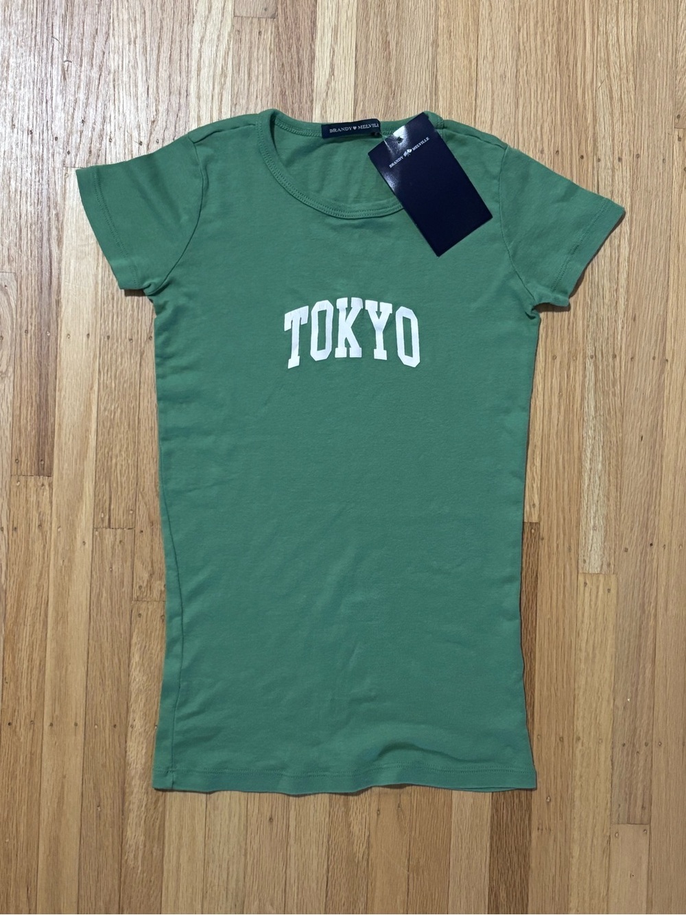 Matcha Green Tokyo Exclusive Brandy Melville T-shirt